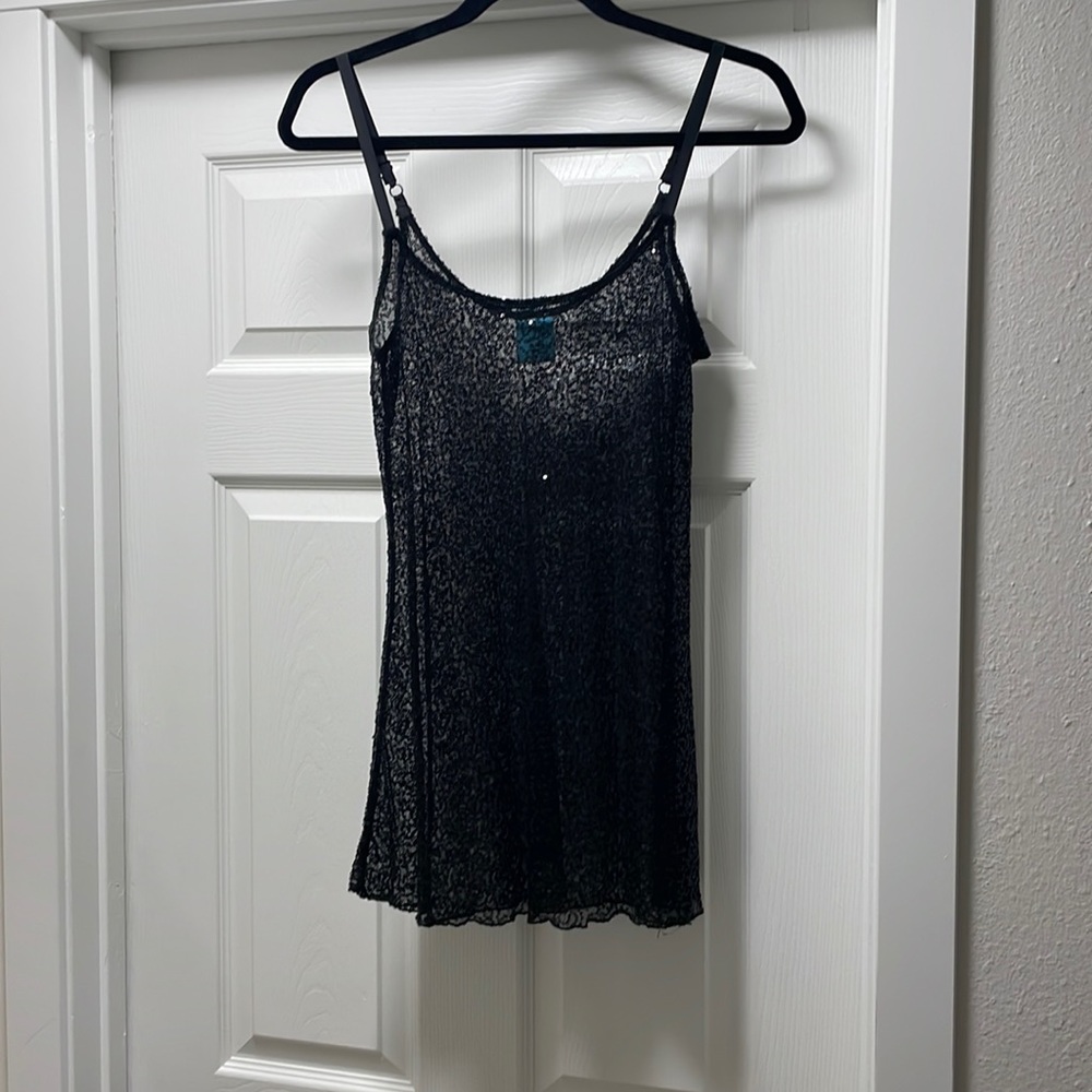 Sequin tank top- small